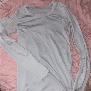 Lululemon Light Blue swiftly tech Top